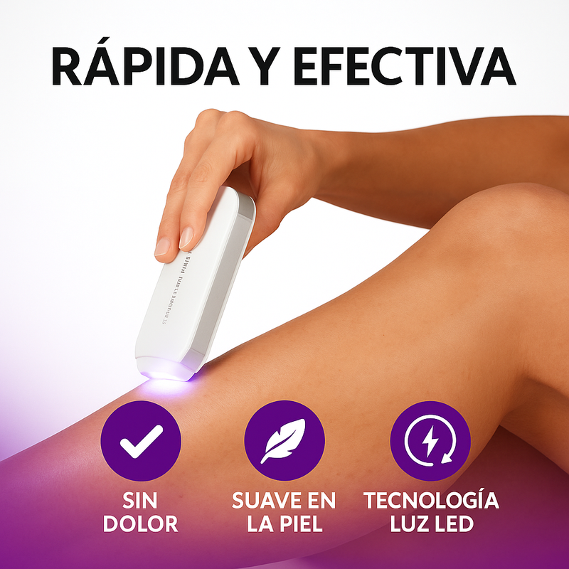 SkinLiss™ - Depiladora Eléctrica Indolora para Todo el Cuerpo✨