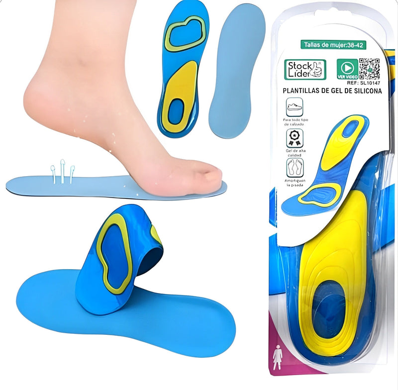 Plantillas Ortopédicas Mujer – Soporte & Alivio (38-42)